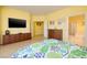Main bedroom features neutral walls, and access to the main bathroom and walk-in closet at 1908 Oliver Springs St, Henderson, NV 89052