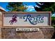 Attractive sign for the Revere Golf Club featuring its Buckman's Grille on an attractive rock base at 1908 Oliver Springs St, Henderson, NV 89052