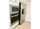 Stainless refrigerator, oven, and microwave combo for updated appliance package at 2200 S Fort Apache Rd # 2123, Las Vegas, NV 89117