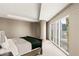 Serene bedroom with floor-to-ceiling windows, a comfortable bed, and plenty of natural light at 3750 Las Vegas Blvd # 3008, Las Vegas, NV 89158