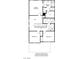 Second floor plan showing the primary bedroom, loft, two additional bedrooms, and laundry room at 4145 Texas Lilac Ave, Las Vegas, NV 89139
