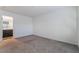 A bedroom with carpeted floors and an ensuite bathroom at 5745 Becklow Gardens Ave, Las Vegas, NV 89141