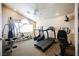 Gym featuring fitness equipment including treadmill, stationary bike, and a weight machine at 6901 Squaw Mountain Dr # 201, Las Vegas, NV 89130