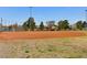 Well-kept baseball field in a community park, complete with fencing and bleacher seating at 713 Salt Flats Cir, Henderson, NV 89011