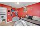 Bedroom boasts wood-look floors and a built-in closet for ample storage at 713 Salt Flats Cir, Henderson, NV 89011