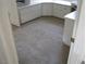 Carpeted office space featuring built-in cabinets and desk area for organization at 10112 Plomosa Pl, Las Vegas, NV 89134