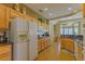 Functional kitchen with ample cabinet space and modern appliances at 10720 Bennington Ct, Las Vegas, NV 89134