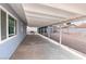 Spacious covered patio area with a view of the backyard at 117 Saint Albans Ct, Henderson, NV 89015