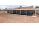 Screened in patio with gravel yard at 117 Saint Albans Ct, Henderson, NV 89015