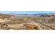 Aerial view of baseball field in desert setting, with the backdrop of mountains and a lake at 217 Big Horn Dr # 3, Boulder City, NV 89005