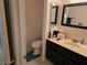 Bathroom featuring a single sink vanity at 2370 Ray Kanel Dr, Las Vegas, NV 89156