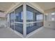 Enclosed balcony featuring glass panels for panoramic views and added protection from weather at 2700 Las Vegas Blvd # 1803, Las Vegas, NV 89109