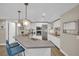 Spacious kitchen with modern appliances and a breakfast bar with seating at 2700 Las Vegas Blvd # 1803, Las Vegas, NV 89109