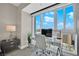 Bright office area with large windows offering expansive city views at 2700 Las Vegas Blvd # 1803, Las Vegas, NV 89109