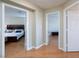 Hallway offering entryways into a bedroom and bonus room, adding dimension to the layout at 3043 Jacaranda Dr, Las Vegas, NV 89117