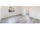 Bedroom featuring gray floors and an adjacent bathroom at 3540 Estes Park Dr, Las Vegas, NV 89122