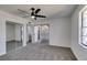 Spacious bedroom with closet and sliding door to outdoor area at 4855 San Sebastian Ave, Las Vegas, NV 89121
