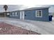 Charming exterior view of a home, featuring a well-maintained yard and a classic design at 524 Bedford Rd, Las Vegas, NV 89107