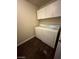 Convenient laundry room with updated washer and dryer and plenty of storage at 5433 Bridgehampton Ave, Las Vegas, NV 89130