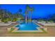 Inviting pool area with comfortable lounge chairs and serene landscaping at 6 Rue Du Ville Way, Henderson, NV 89011