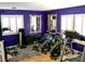 Bright home gym provides ample space for fitness activities with natural light and equipment at 6540 Tara Ave, Las Vegas, NV 89146