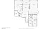 Detailed floorplan of the home showcasing layout and room dimensions at 6617 Golden Bit Ave, Las Vegas, NV 89131