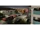 Modern apartment complex featuring ample parking, well-lit grounds, and beautiful nighttime city views at 6955 Durango Dr # 3092, Las Vegas, NV 89149