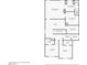 Detailed floor plan showcasing the layout of the home's upper level at 7322 Dazzle Point St, North Las Vegas, NV 89084