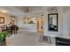 Spacious living area with a dining table and an open view to the kitchen at 8000 Badura Ave # 2063, Las Vegas, NV 89113