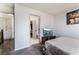 Bright bedroom with ensuite bathroom at 9005 Feather River Ct, Las Vegas, NV 89117