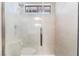 Modern bathroom shower with glass door and tile surround at 9005 Feather River Ct, Las Vegas, NV 89117