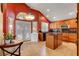 Well-equipped kitchen featuring granite countertops, wood cabinets, and stainless steel appliances at 950 Eagle Mountain Dr, Las Vegas, NV 89123