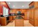Spacious kitchen with stainless steel appliances, granite countertops, and ample cabinet space at 950 Eagle Mountain Dr, Las Vegas, NV 89123