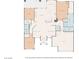 Detailed floor plan of home with multiple rooms and attached two-car garage at 10537 Shoalhaven Dr, Las Vegas, NV 89134