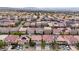 Wide aerial view of the residential community, showing the landscape and neighborhood at 10657 Medicine Bow St, Las Vegas, NV 89183
