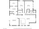 Layout for the second story includes the primary bedroom, bathroom, walk in closet, laundry and Gathering room at 12283 Lost Treasure Ave, Las Vegas, NV 89138