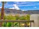 Incredible mountain views from an outdoor balcony at 12283 Lost Treasure Ave, Las Vegas, NV 89138