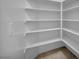 Bright pantry with ample shelving space for optimal organization and storage at 12283 Lost Treasure Ave, Las Vegas, NV 89138