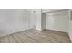 Bright bedroom features modern flooring and a closet with ample storage at 1405 Vegas Valley Dr # 312, Las Vegas, NV 89169