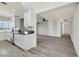 Bright eat-in kitchen with stainless steel appliances, updated cabinetry and lighting, and an open concept at 1405 Vegas Valley Dr # 312, Las Vegas, NV 89169