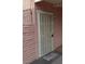 View of front door with security gate at 2290 Desert Inn, Las Vegas, NV 89169
