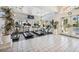 Community gym features treadmills, ellipticals, and plenty of natural light at 2632 Starfish Ct, Las Vegas, NV 89128