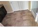 Bathroom featuring tile flooring, a shower with glass door, and vanity with stone countertop at 2748 Brinkley Manor St, Laughlin, NV 89029