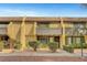 Inviting townhome with private balcony and neatly maintained front yard at 3261 Ennis Ct, Las Vegas, NV 89121