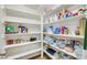 Spacious pantry with ample shelving for organized storage of food and supplies at 3261 Ennis Ct, Las Vegas, NV 89121