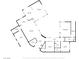 Detailed floor plan showing the layout of the home with measurements for each room at 3586 Spencer St, Las Vegas, NV 89169