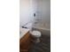 Full bath with vinyl flooring, wood vanity and shower-tub combo at 3711 Southern Light Dr, Las Vegas, NV 89115