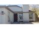 Charming single-story home with a chimney and protective window bars at 3711 Southern Light Dr, Las Vegas, NV 89115