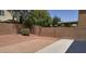 Backyard featuring trees and gravel at 3883 Winter Whitetail St, Las Vegas, NV 89122