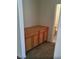 Hallway closet with extra storage space and a view of bathroom at 3883 Winter Whitetail St, Las Vegas, NV 89122